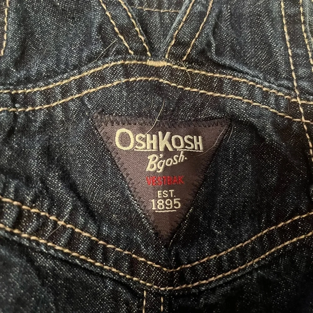 OshKosh B'gosh Kids Denim Overalls - Blue 6 mths